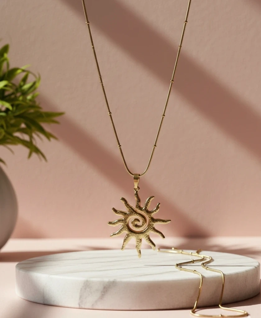 Sun-Kissed Soul Pendant